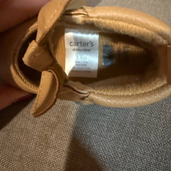 Baby Girl Shoes Set of 3 Like New Carters, Cat & Jack 3-6MO - Picture 12 of 12